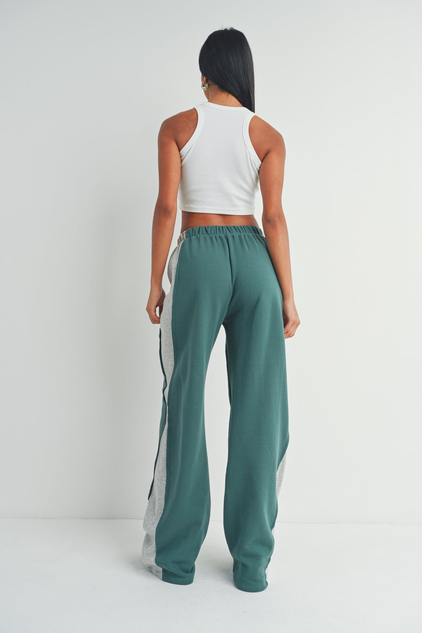 Elastic Waist Jogger Sweatpants