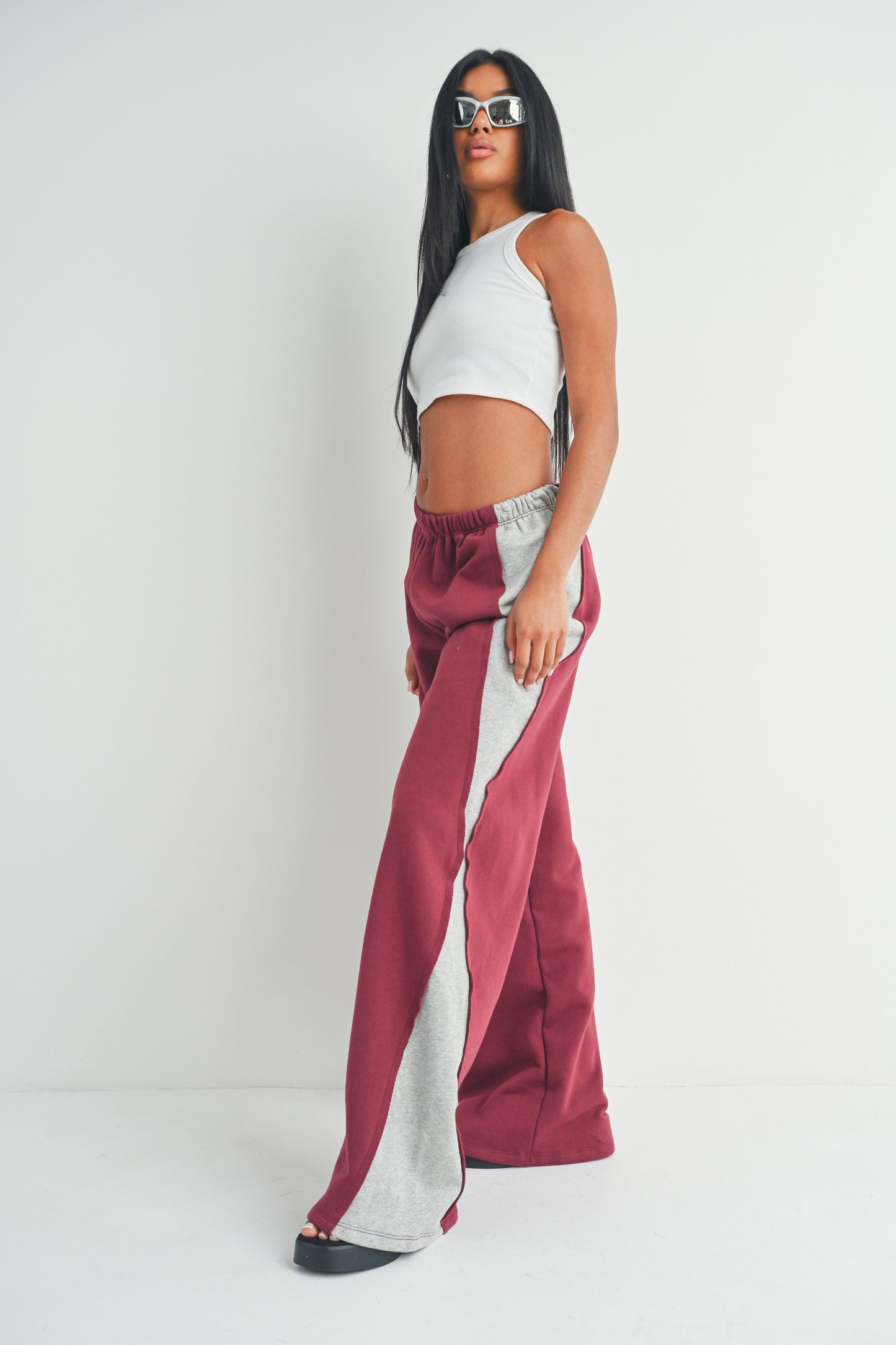 Elastic Waist Jogger Sweatpants