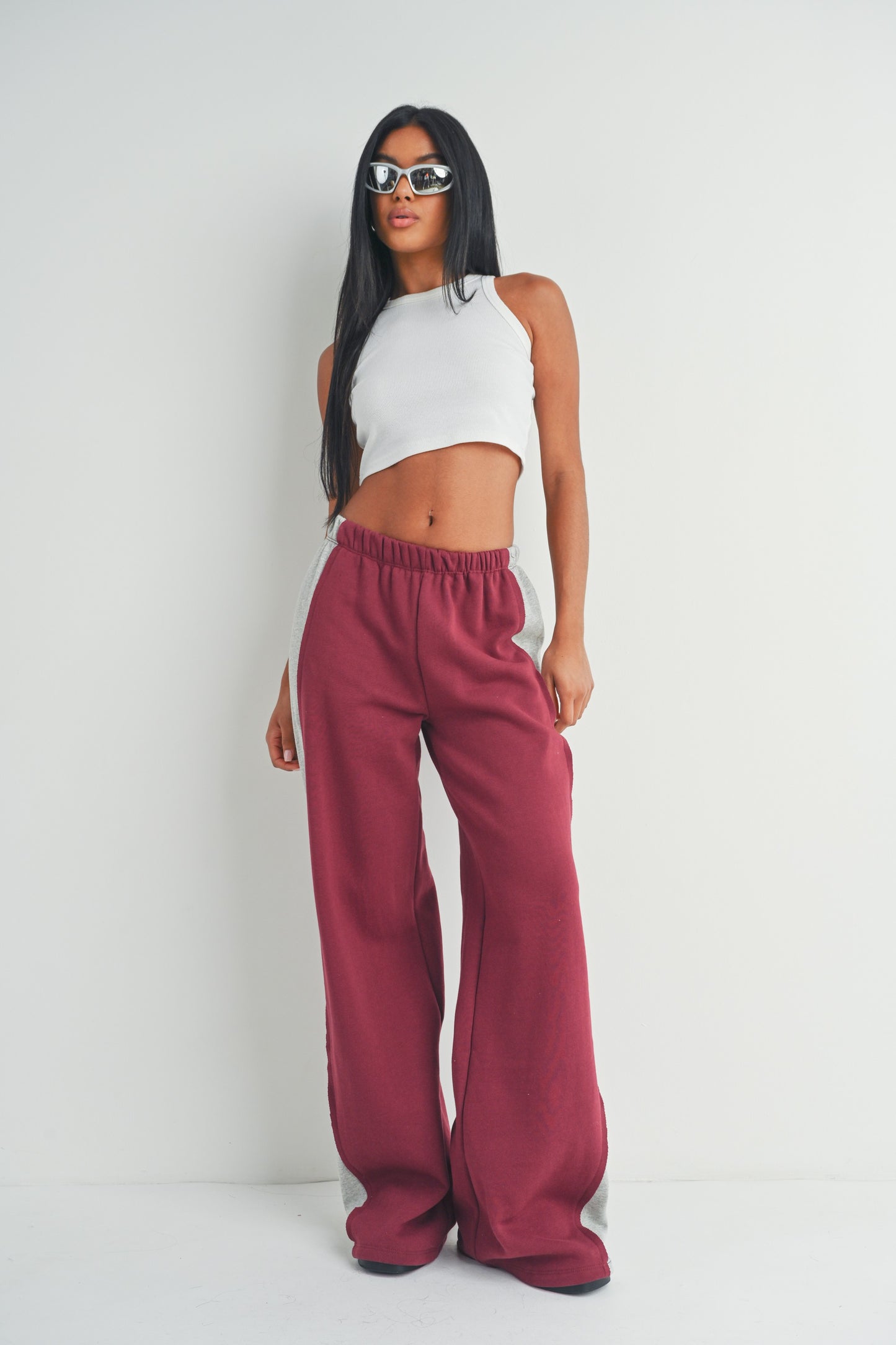 Elastic Waist Jogger Sweatpants