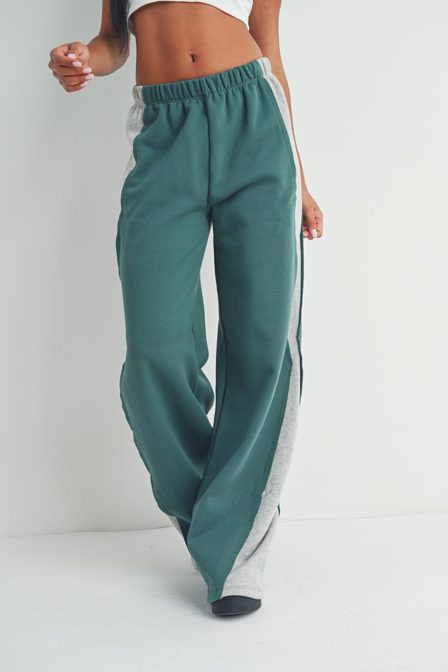 Elastic Waist Jogger Sweatpants