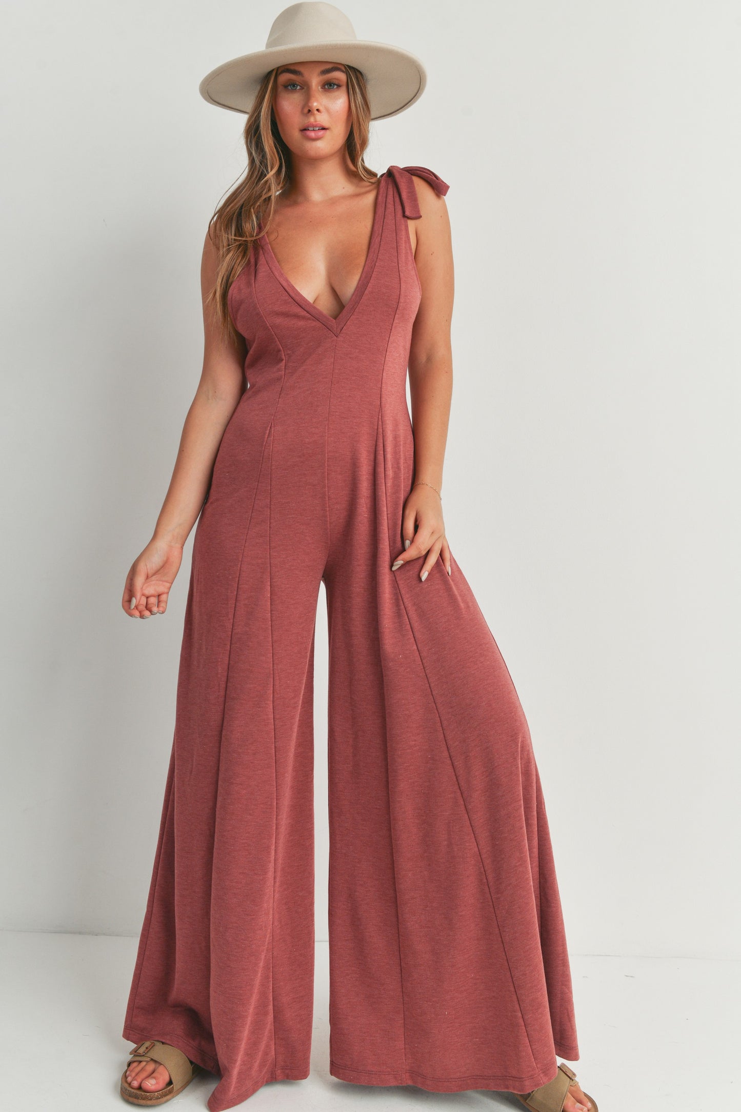 Sleeveless Overall One Piece Jumpsuit