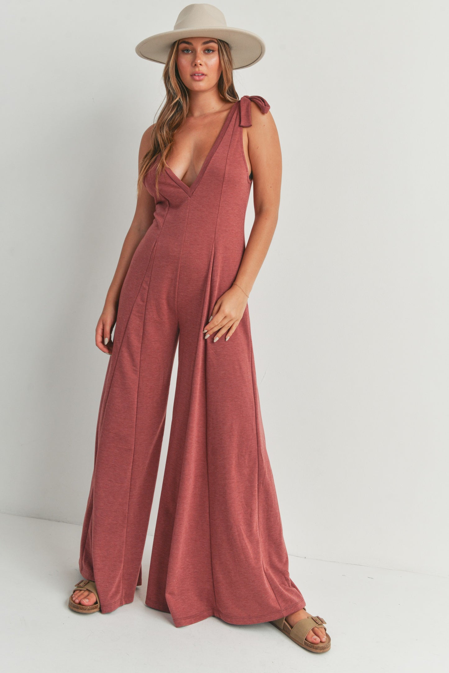 Sleeveless Overall One Piece Jumpsuit